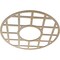 Ekena Millwork O'Neal Wood Fretwork Pierced Ceiling Medallion, Birch, 40"OD x 14 1/2"ID x 1/4"T CMWP40X40X0250ONBI - alternate 4